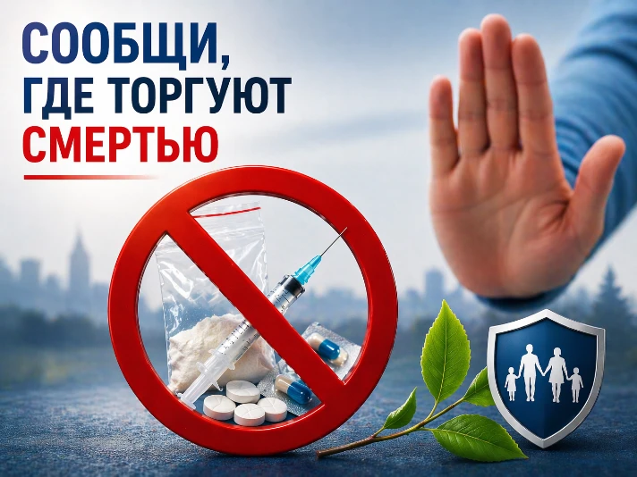 Общероссийская акция «Сообщи, где торгуют смертью».